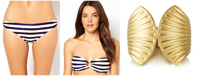 002 FC bikini Gold bangle